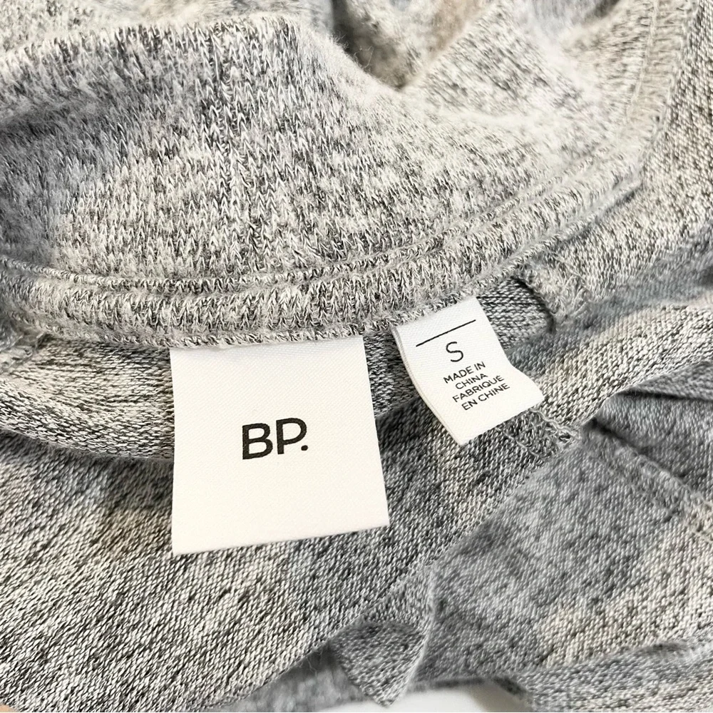 BP Nordstrom Open Front Gray Cardigan With Pockets Small